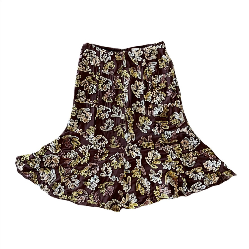 Di Vita Designer Hand Beaded Gorgeous Skirt - Picture 4 of 14